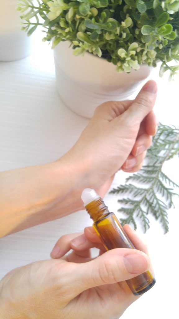 skin absorb essential oil