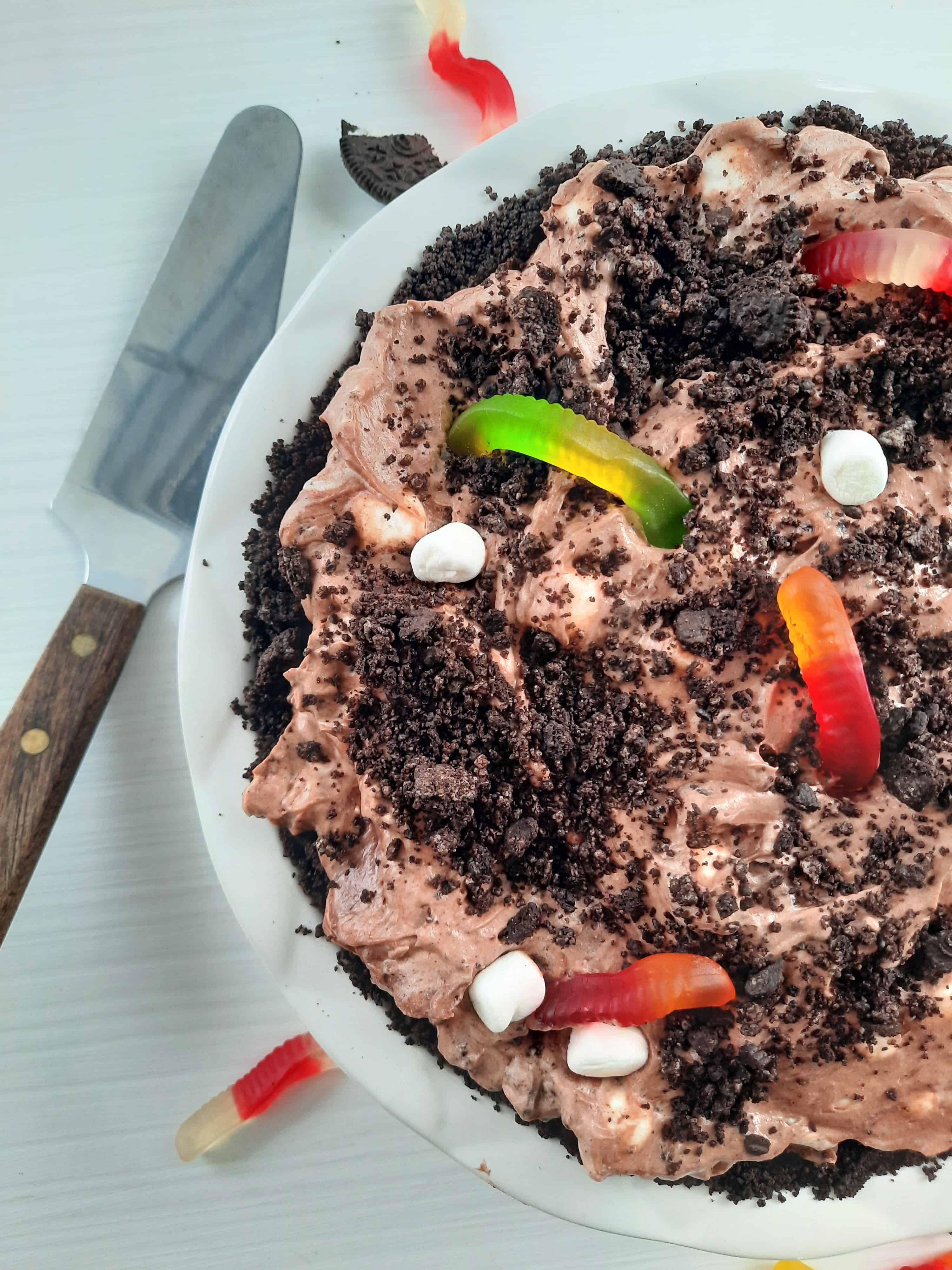 Mini Chocolate Mud Pies with Oreo Crust - Crazy for Crust